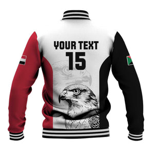 Custom Sudan Football Baseball Jacket Yalla Sudan