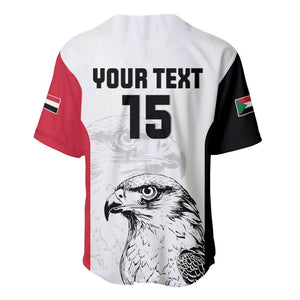 Custom Sudan Football Baseball Jersey Yalla Sudan