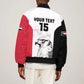 Custom Sudan Football Bomber Jacket Yalla Sudan