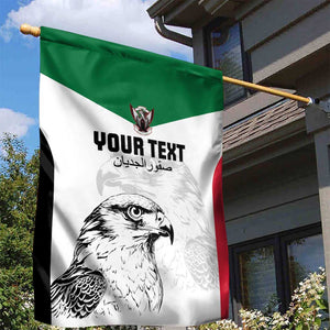 Custom Sudan Football Garden Flag Yalla Sudan
