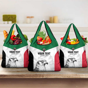 Custom Sudan Football Grocery Bag Yalla Sudan