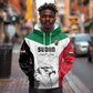 Custom Sudan Football Hoodie Yalla Sudan
