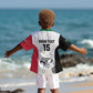 Custom Sudan Football Kid Hawaiian Shirt Yalla Sudan
