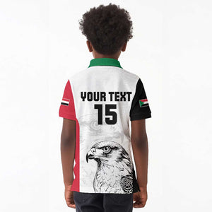 Custom Sudan Football Kid Polo Shirt Yalla Sudan