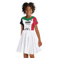 Custom Sudan Football Kid Short Sleeve Dress Yalla Sudan