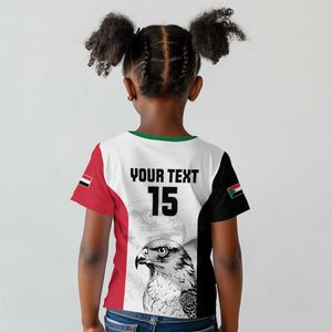 Custom Sudan Football Kid T shirt Yalla Sudan