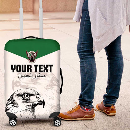 Custom Sudan Football Luggage Cover Yalla Sudan
