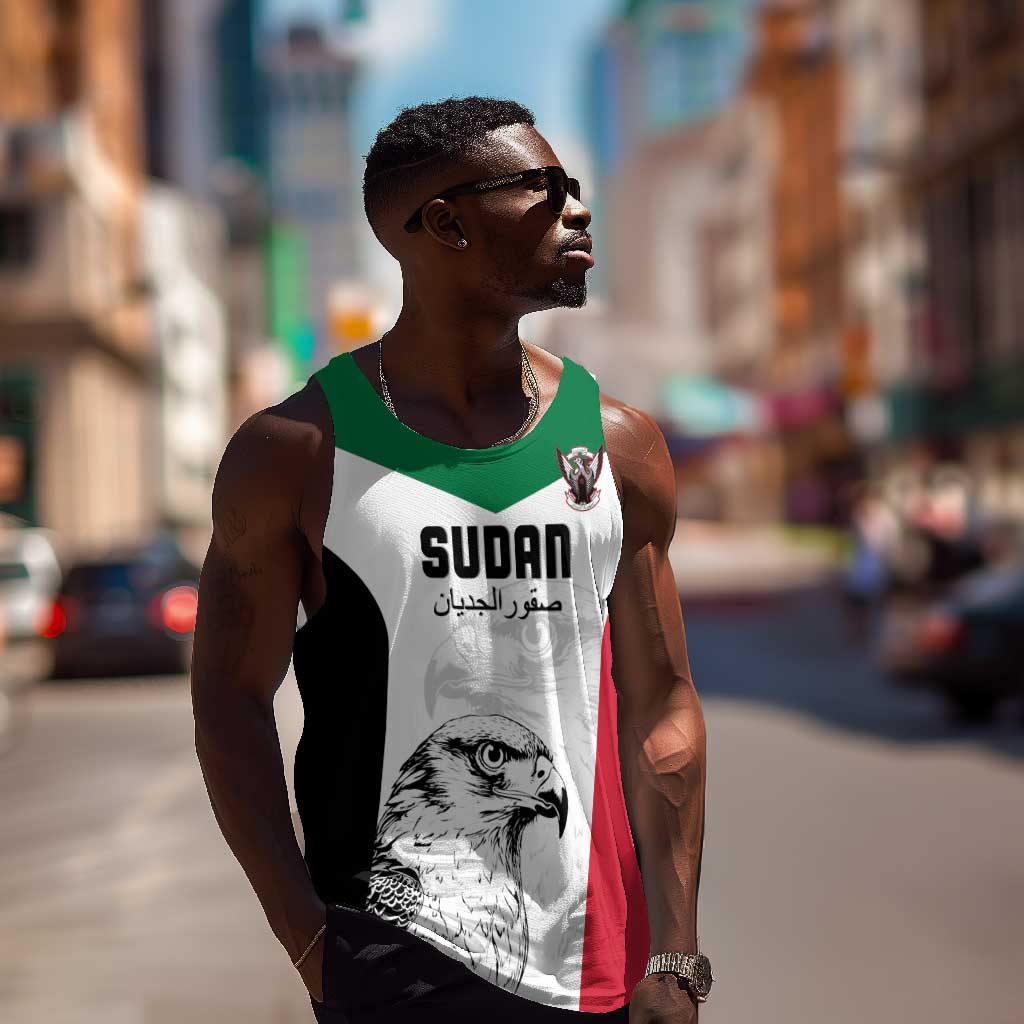 Custom Sudan Football Men Tank Top Yalla Sudan