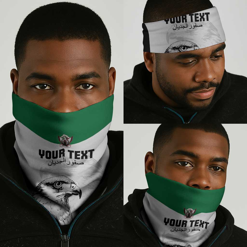 Custom Sudan Football Neck Gaiter Yalla Sudan LT15