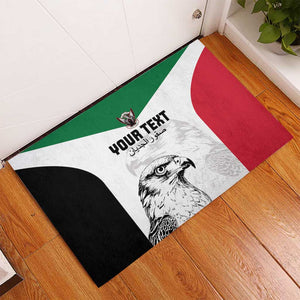 Custom Sudan Football Rubber Doormat Yalla Sudan