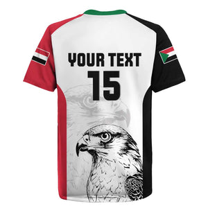Custom Sudan Football Rugby Jersey Yalla Sudan