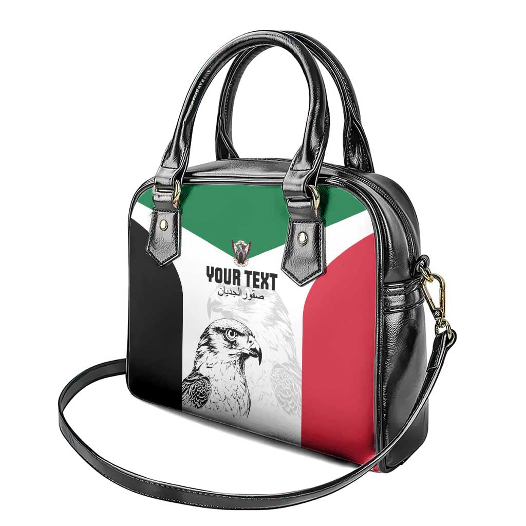 Custom Sudan Football Shoulder Handbag Yalla Sudan