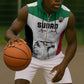 Custom Sudan Football Sleeveless Zip Hoodie Yalla Sudan - African Pride