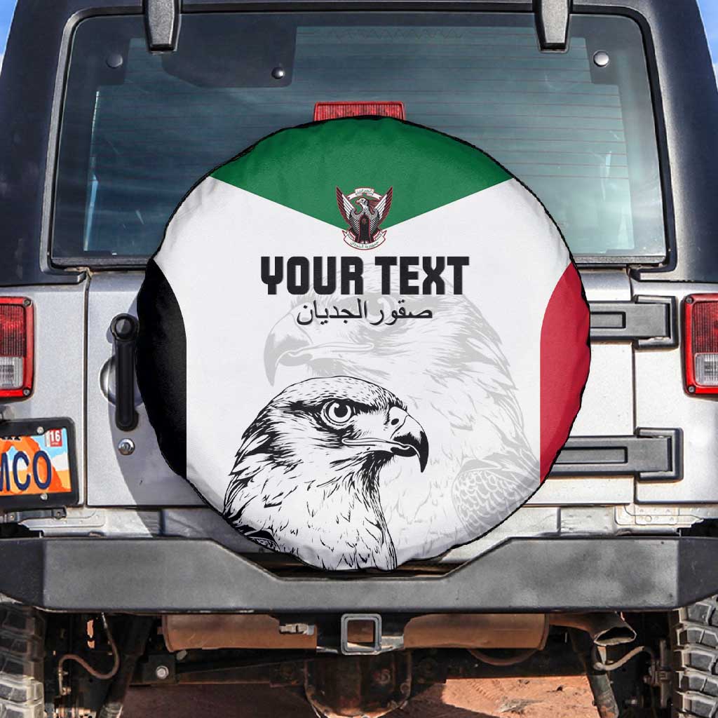 Custom Sudan Football Spare Tire Cover Yalla Sudan