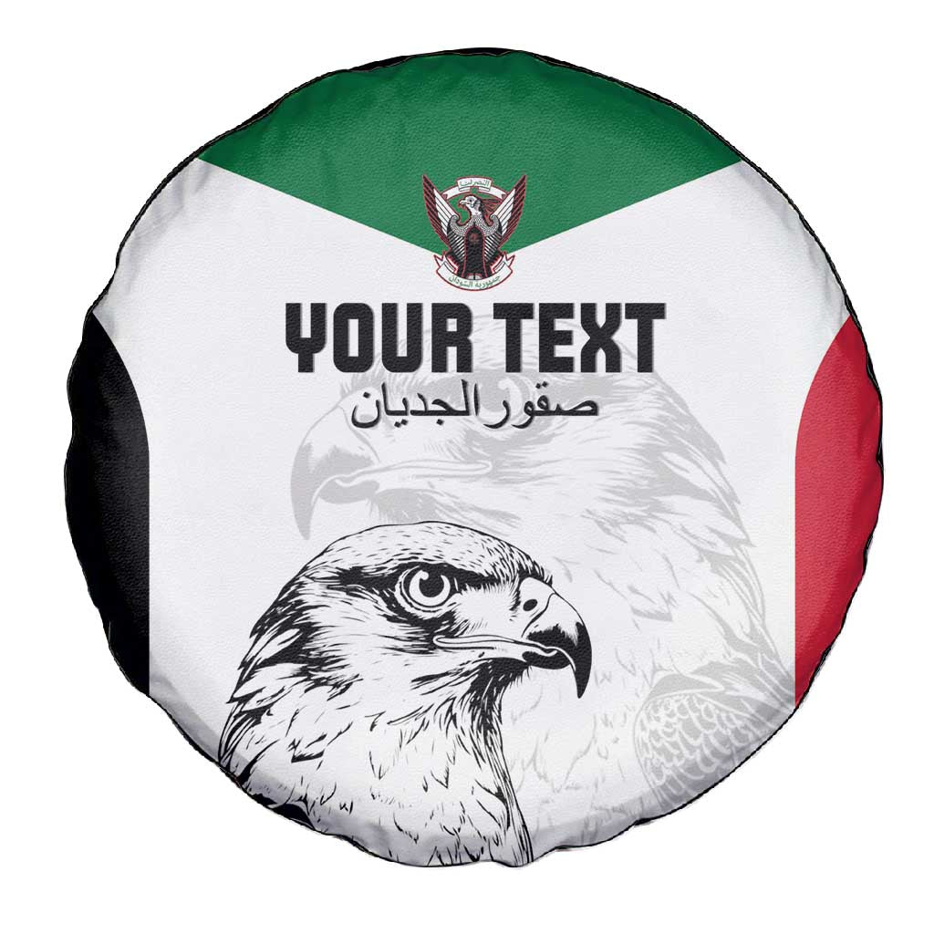 Custom Sudan Football Spare Tire Cover Yalla Sudan