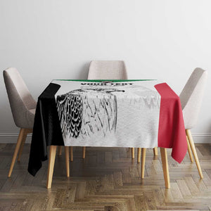 Custom Sudan Football Tablecloth Yalla Sudan