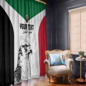 Custom Sudan Football Window Curtain Yalla Sudan