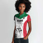 Custom Sudan Football Women Polo Shirt Yalla Sudan