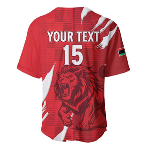 Custom Libya Football Baseball Jersey Yalla Libya