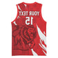 Custom Libya Football Basketball Jersey Yalla Libya - African Pride