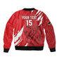 Custom Libya Football Bomber Jacket Yalla Libya
