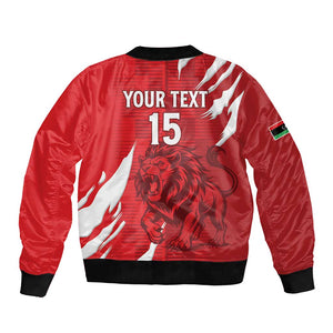 Custom Libya Football Bomber Jacket Yalla Libya