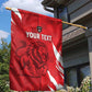 Custom Libya Football Garden Flag Yalla Libya