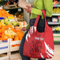 Custom Libya Football Grocery Bag Yalla Libya