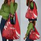 Custom Libya Football Grocery Bag Yalla Libya