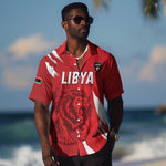 Custom Libya Football Hawaiian Shirt Yalla Libya