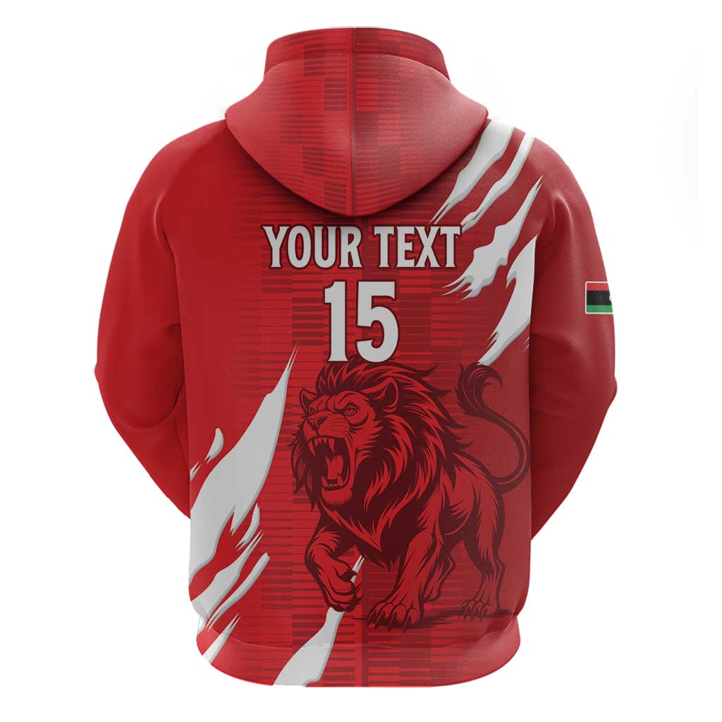 Custom Libya Football Hoodie Yalla Libya
