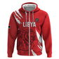 Custom Libya Football Hoodie Yalla Libya