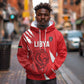 Custom Libya Football Hoodie Yalla Libya