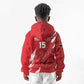 Custom Libya Football Kid Hoodie Yalla Libya