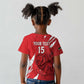 Custom Libya Football Kid T shirt Yalla Libya