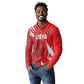 Custom Libya Football Long Sleeve Polo Shirt Yalla Libya
