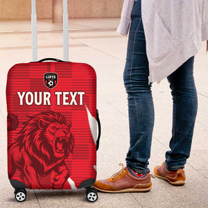 Custom Libya Football Luggage Cover Yalla Libya