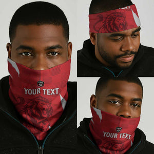 Custom Libya Football Neck Gaiter Yalla Libya LT15