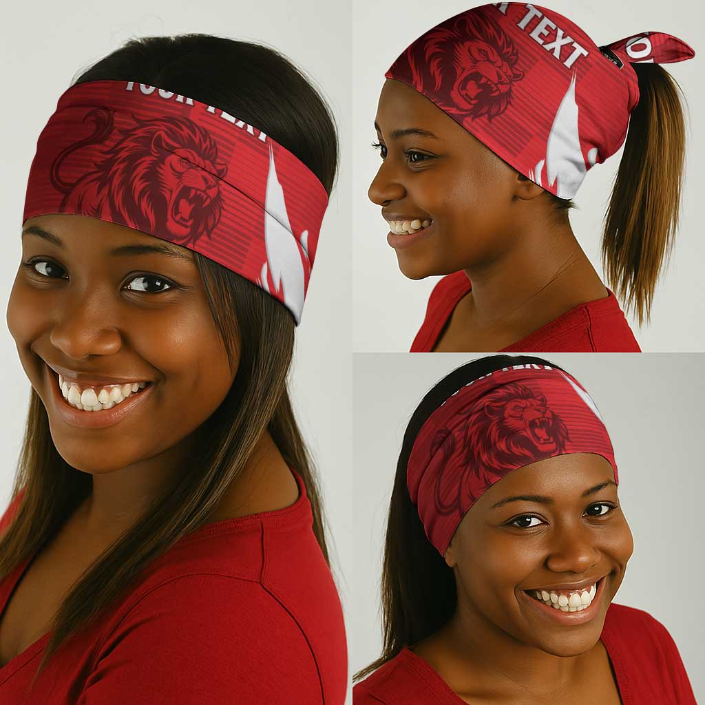 Custom Libya Football Neck Gaiter Yalla Libya LT15