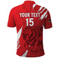 Custom Libya Football Polo Shirt Yalla Libya