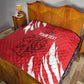 Custom Libya Football Quilt Yalla Libya