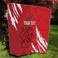Custom Libya Football Quilt Yalla Libya