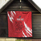 Custom Libya Football Quilt Yalla Libya