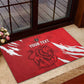 Custom Libya Football Rubber Doormat Yalla Libya