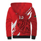 Custom Libya Football Sherpa Hoodie Yalla Libya