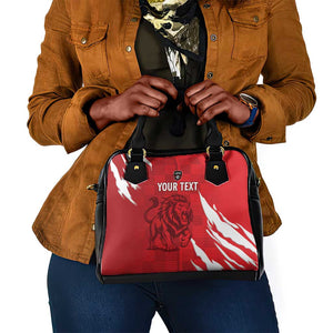Custom Libya Football Shoulder Handbag Yalla Libya