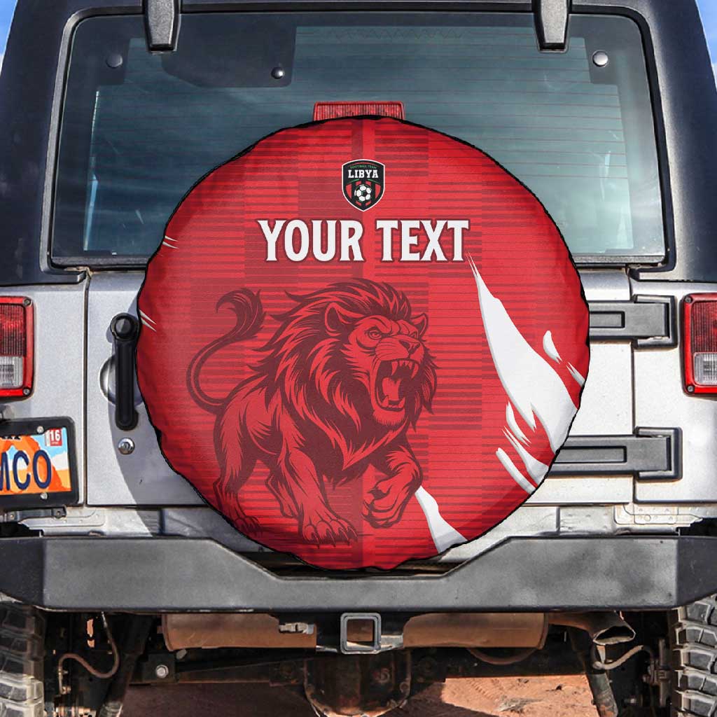 Custom Libya Football Spare Tire Cover Yalla Libya