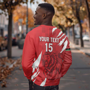 Custom Libya Football Sweatshirt Yalla Libya