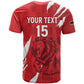 Custom Libya Football T shirt Yalla Libya