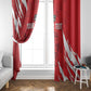 Custom Libya Football Window Curtain Yalla Libya